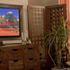 Below the TV, you can see the Switch Dock.
